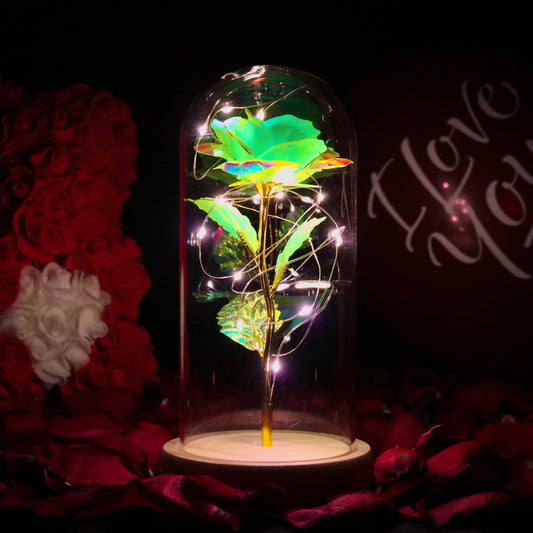 Faerie Flora Rose Lamp