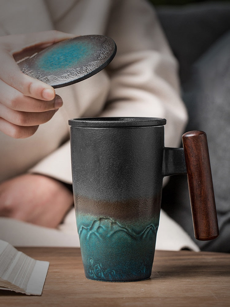 Earthlight Ceramic Mountain Mug