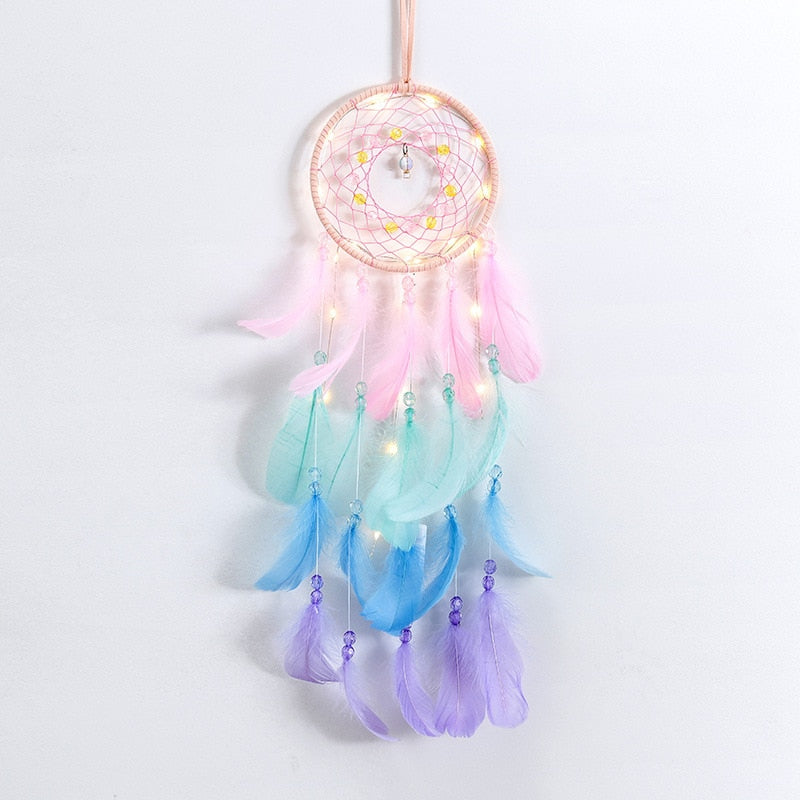 Rainbow Dream Catcher Light