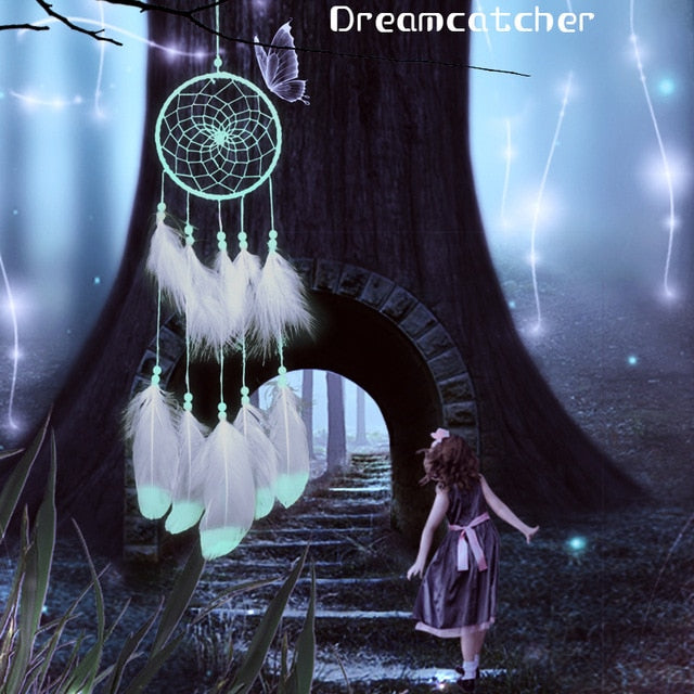 Rainbow Dream Catcher Light