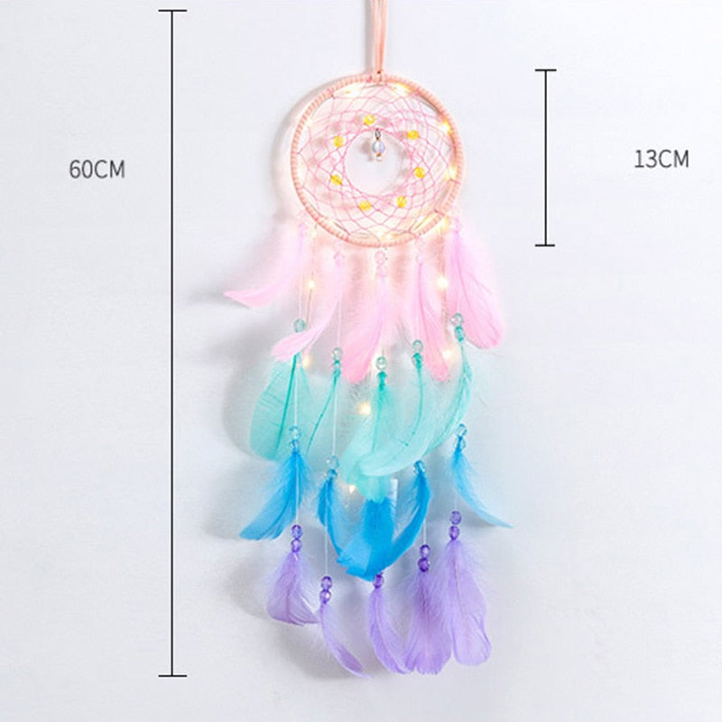 Rainbow Dream Catcher Light